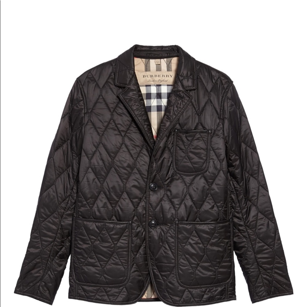 Burberry Gillington Water resistant quilted jacket